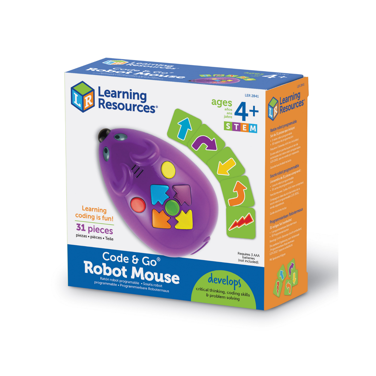 Игровой набор Learning Resources «‎Мышиный код Базовый‎». 31 элемент - фото 1