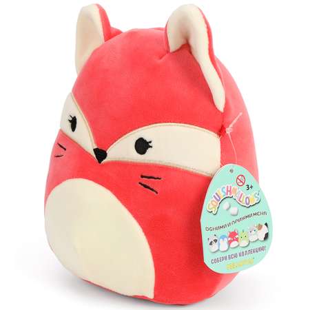 Игрушка мягкая Squishmallows сквиш антистресс Лиса Фифи