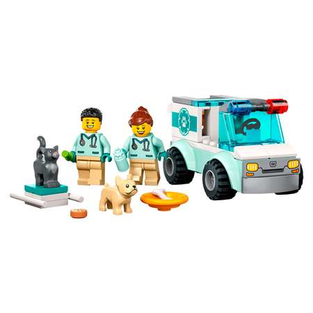Конструктор детский LEGO City Спасатели-ветеринары 60382