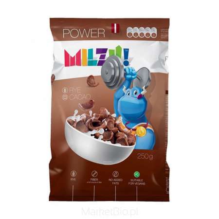 Сухой завтрак MILZU Хлопья злаковые с какао натуральный 250 г