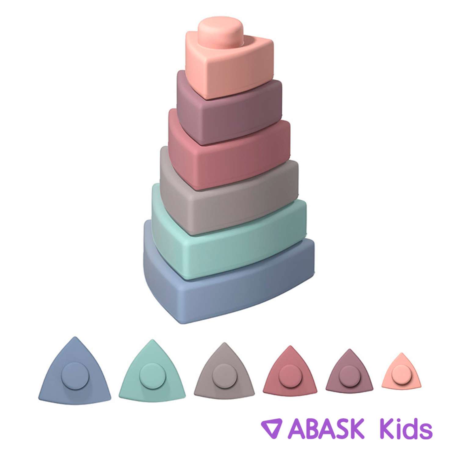 Пирамидка треугольная ABASK PASTEL - фото 1