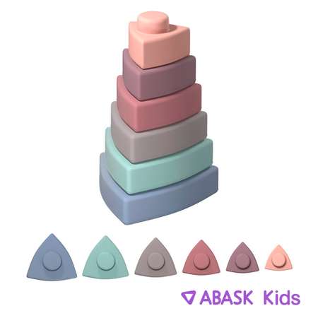 Пирамидка треугольная ABASK PASTEL