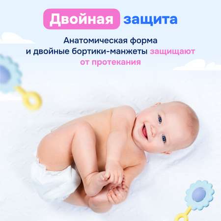 Подгузники-трусики YourSun Ultra аbsorption 3 M 6-11 кг 100 шт