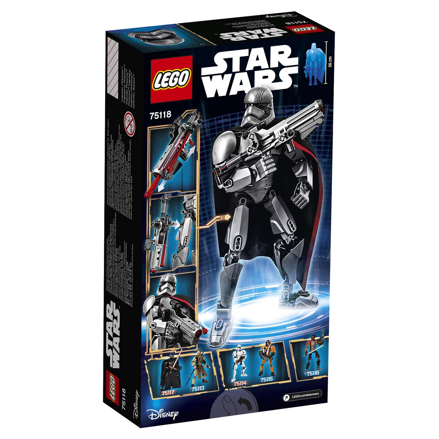 Конструктор LEGO Constraction Star Wars Капитан Фазма™ (75118) - фото 3