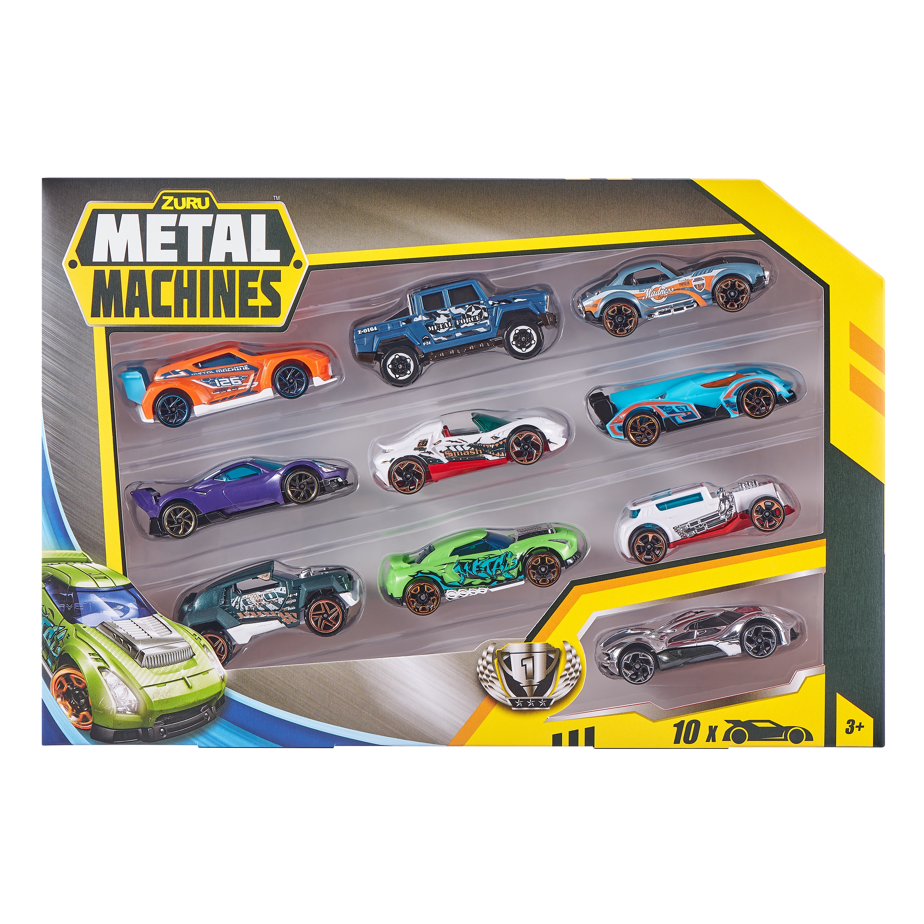 Игровой набор Metal Machines 10 машин в ассортименте 6750 - фото 26