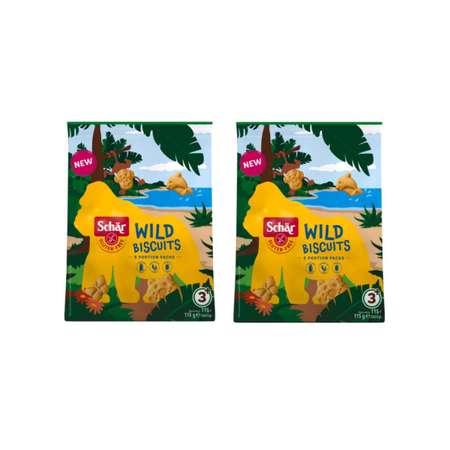 Печенье Dr.Schar Wild Biscuits 115г 5*23гр /2шт