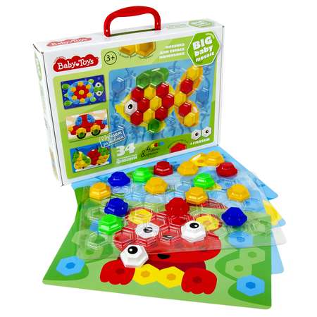 Мозаика Десятое королевство Baby Toys 34элемента 02516