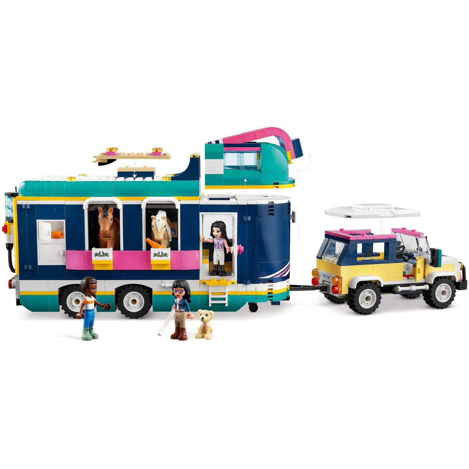 Конструктор LEGO Friends Horse Show Trailer 41722 - фото 8