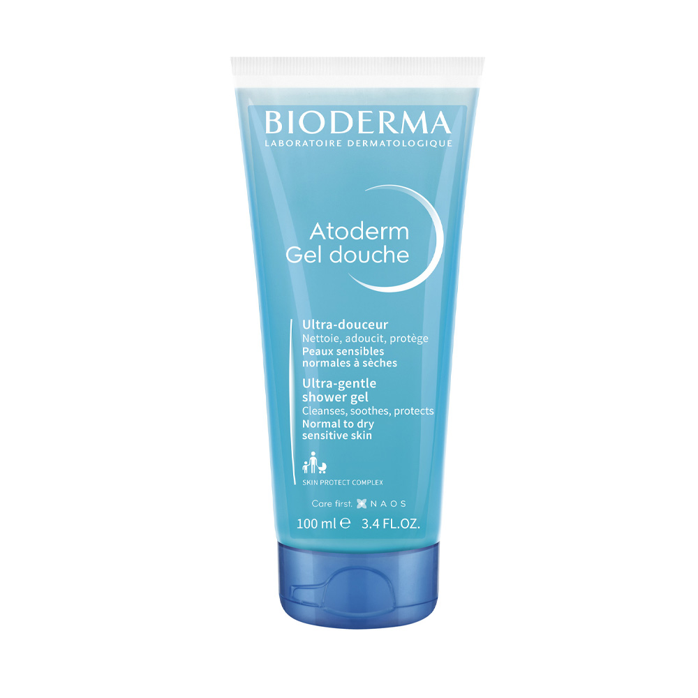 Гель для душа Bioderma Atoderm для нормальной сухой и атопичной кожи 100 мл - фото 1