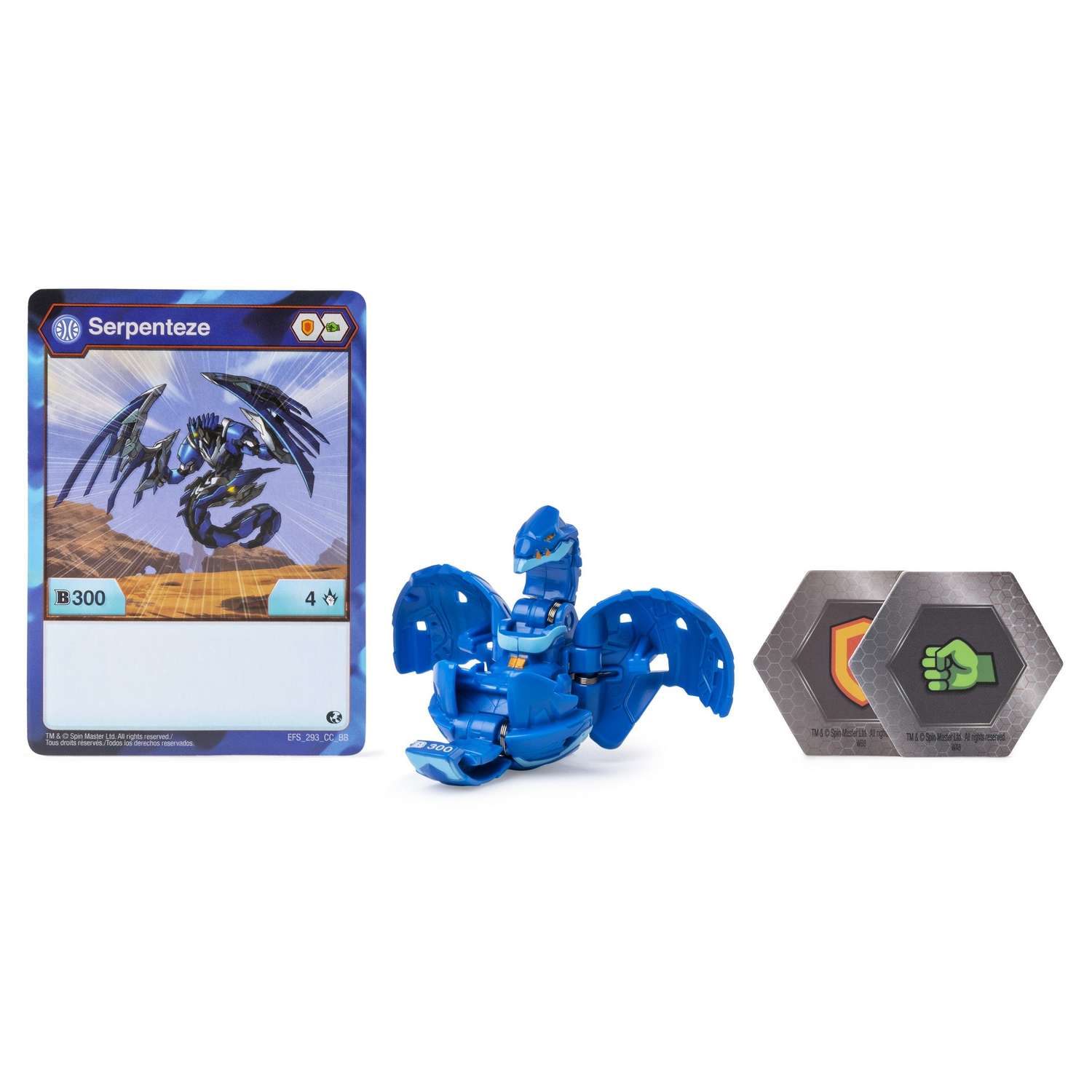 Фигурка-трансформер Bakugan Leviathan Blue 6045148/20108798 - фото 3