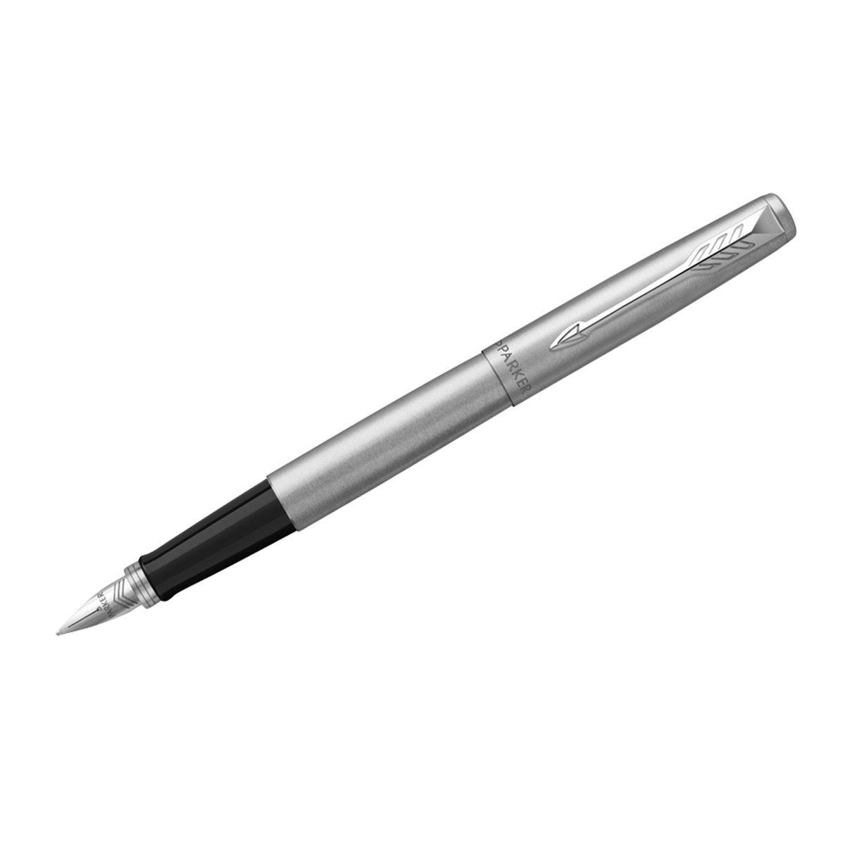 Ручка перьевая PARKER Jotter Stainless Steel CT подарочная упаковка - фото 2