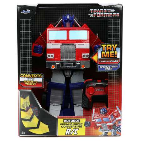 Jada Toys Р/У модель робот Transformers Optimus Transforming RC 33521