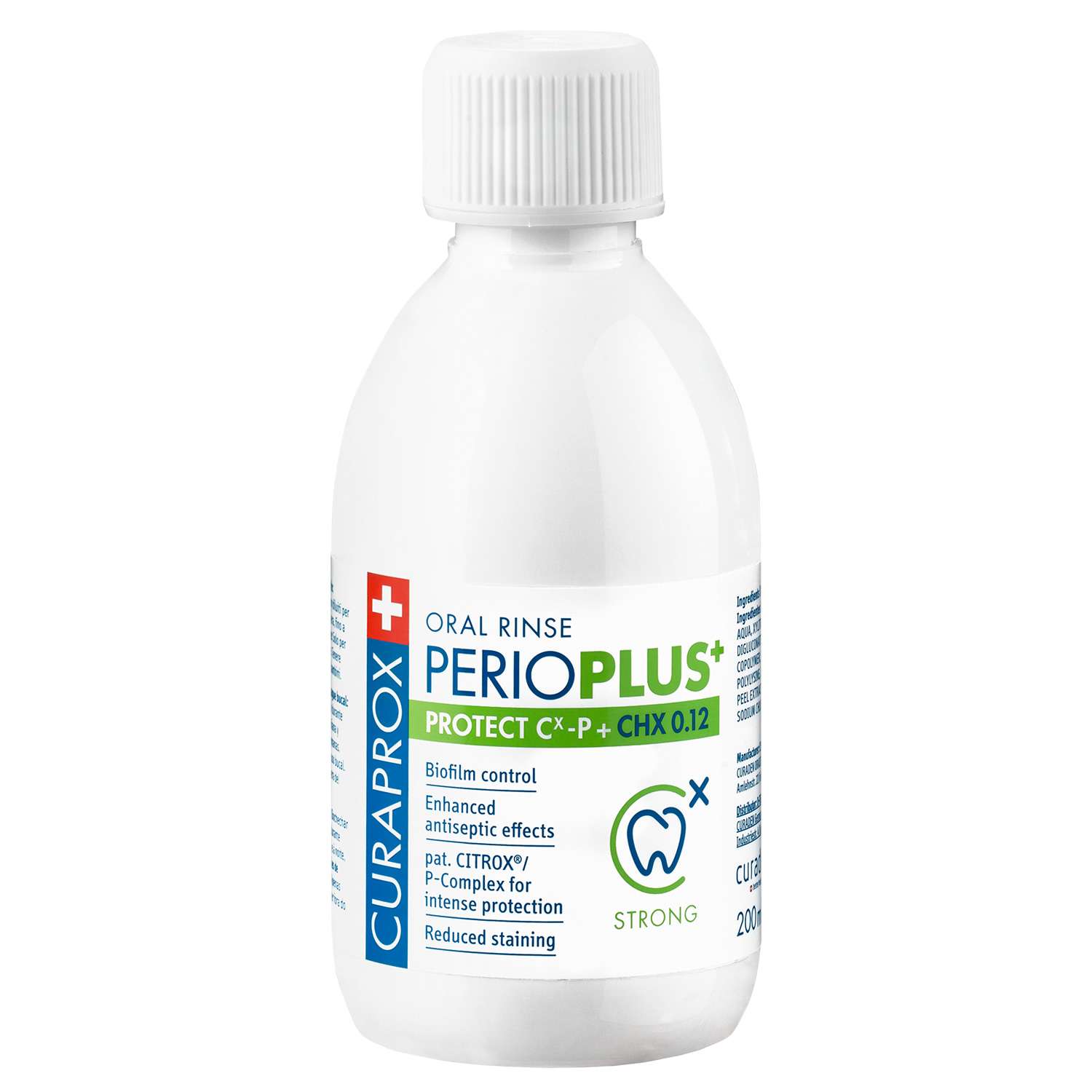 Жидкость-ополаскиватель Curaprox Perio Plus Protect CHX 0.12% 200 мл - фото 2