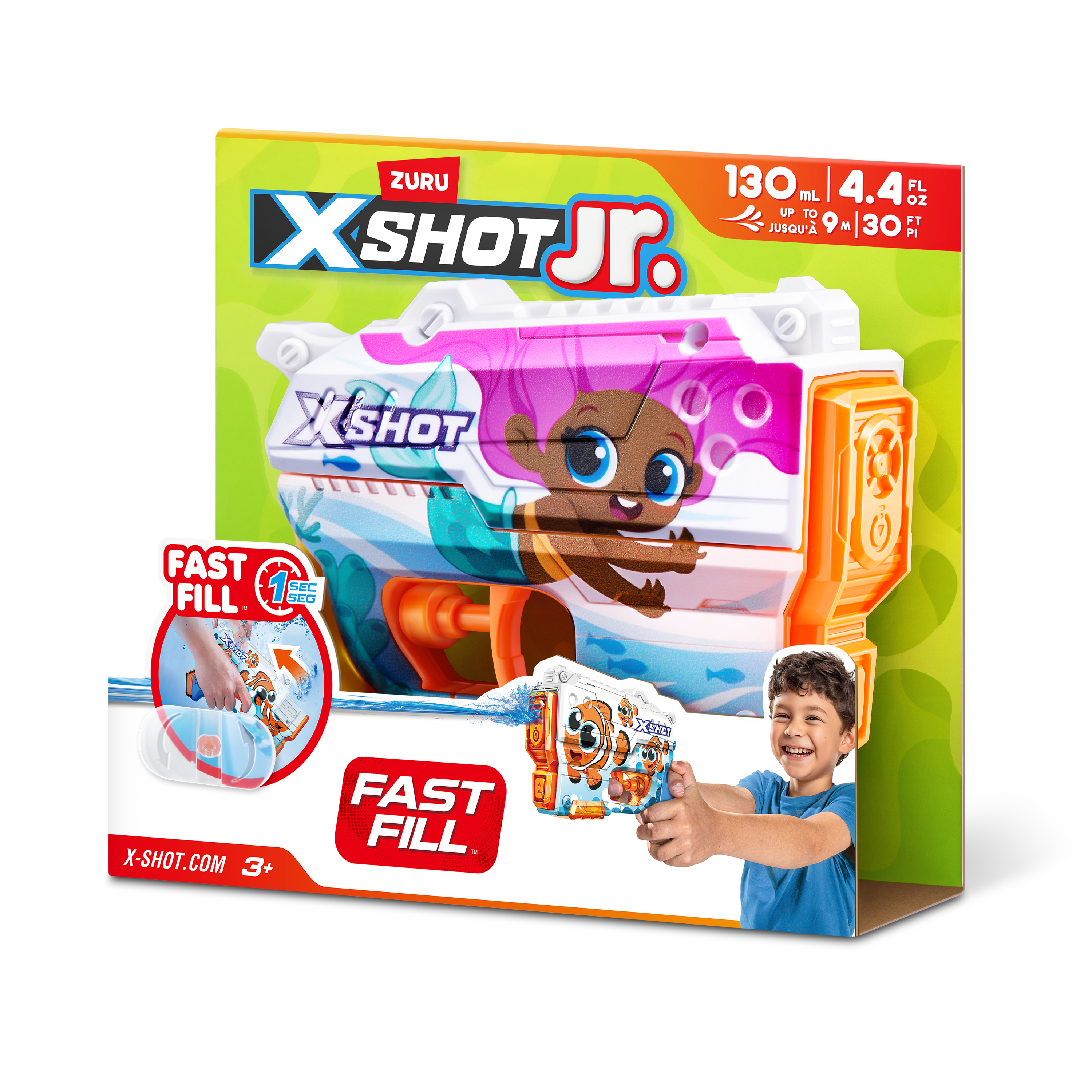 Бластер водный X-Shot Water Fast Fill Дошкольный 118143E - фото 8