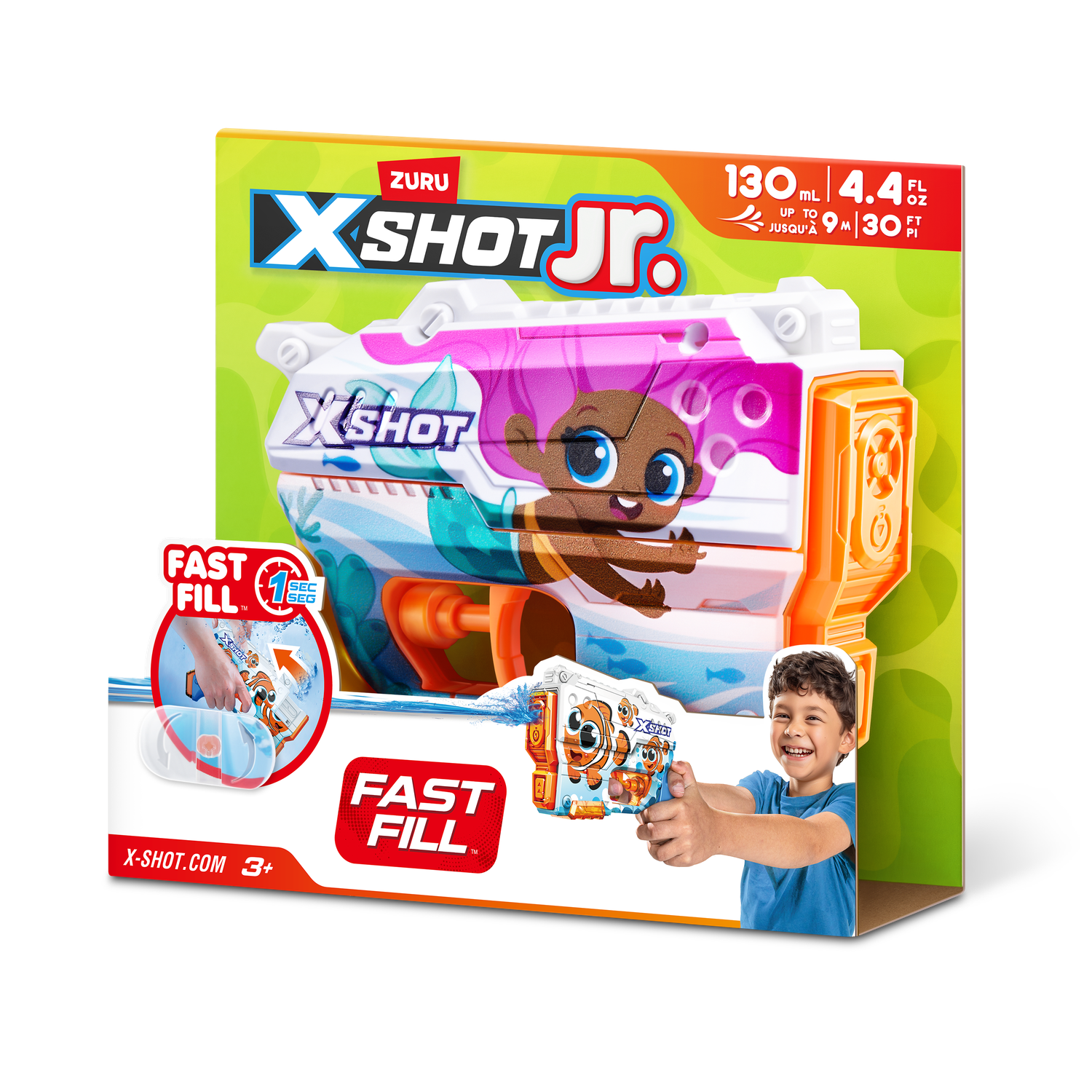 Бластер водный X-Shot Water Fast Fill Дошкольный 118143E - фото 8