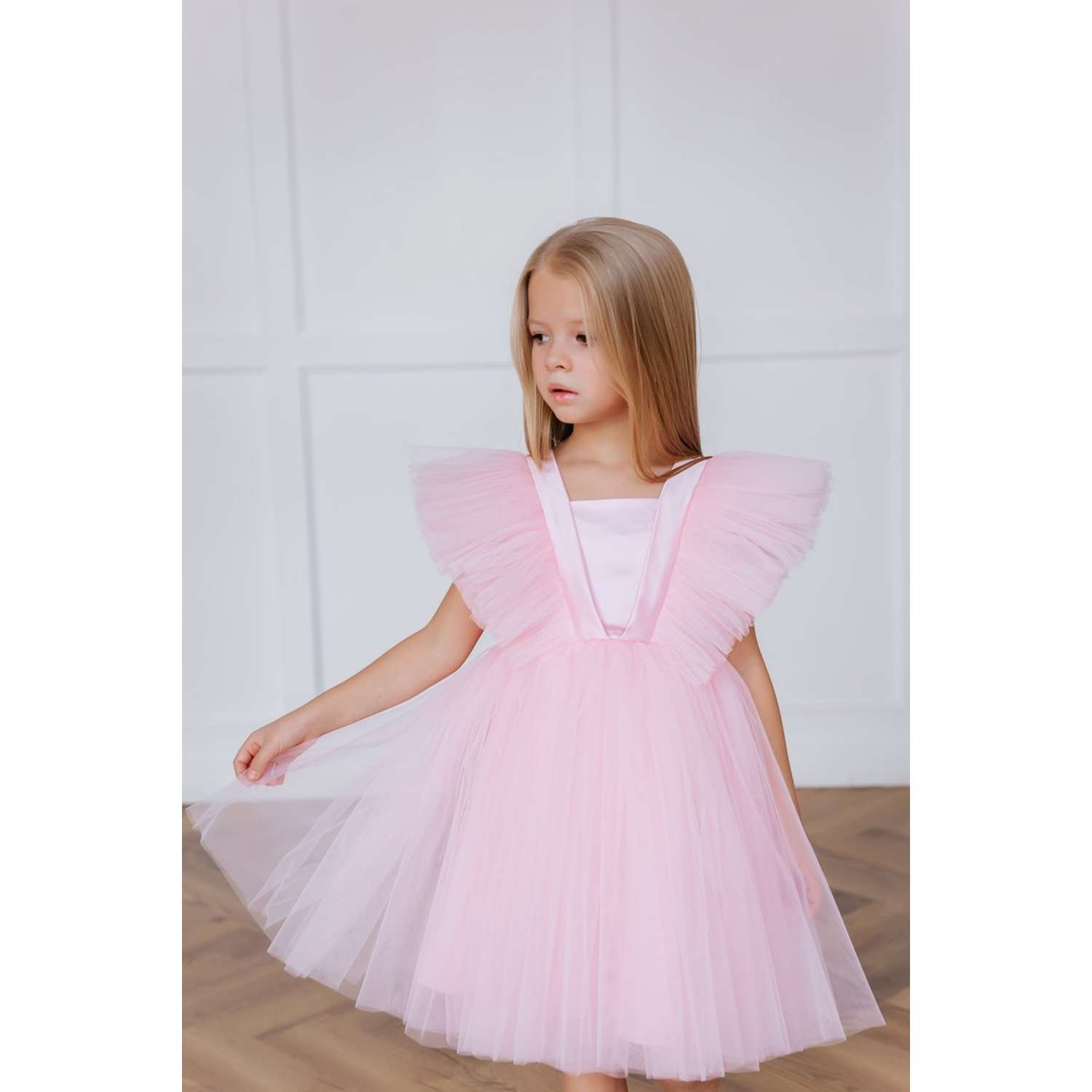 Платье ELLIE by Rina Kutz ПЛ-0420/светло-розовый - фото 1