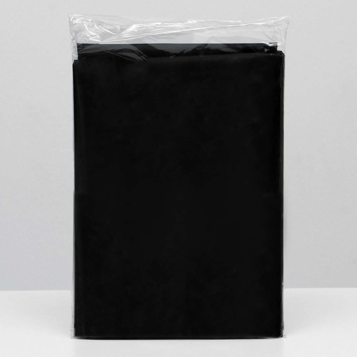 Накидка на сиденье Пижон двухместная ПВХ 118 х 130 см чёрная - фото 1
