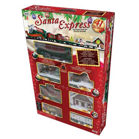 Набор Eztec Железная дорога Santa Express 41предмет 62197