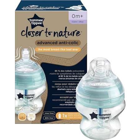 Бутылочка для кормления Tommee tippee Advanced Anti-Colic 150 мл.