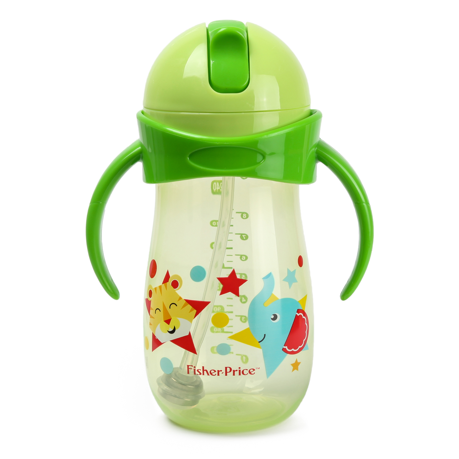 Поильник BabyGo Fisher Price 270мл Green СС-С1-1051 - фото 1