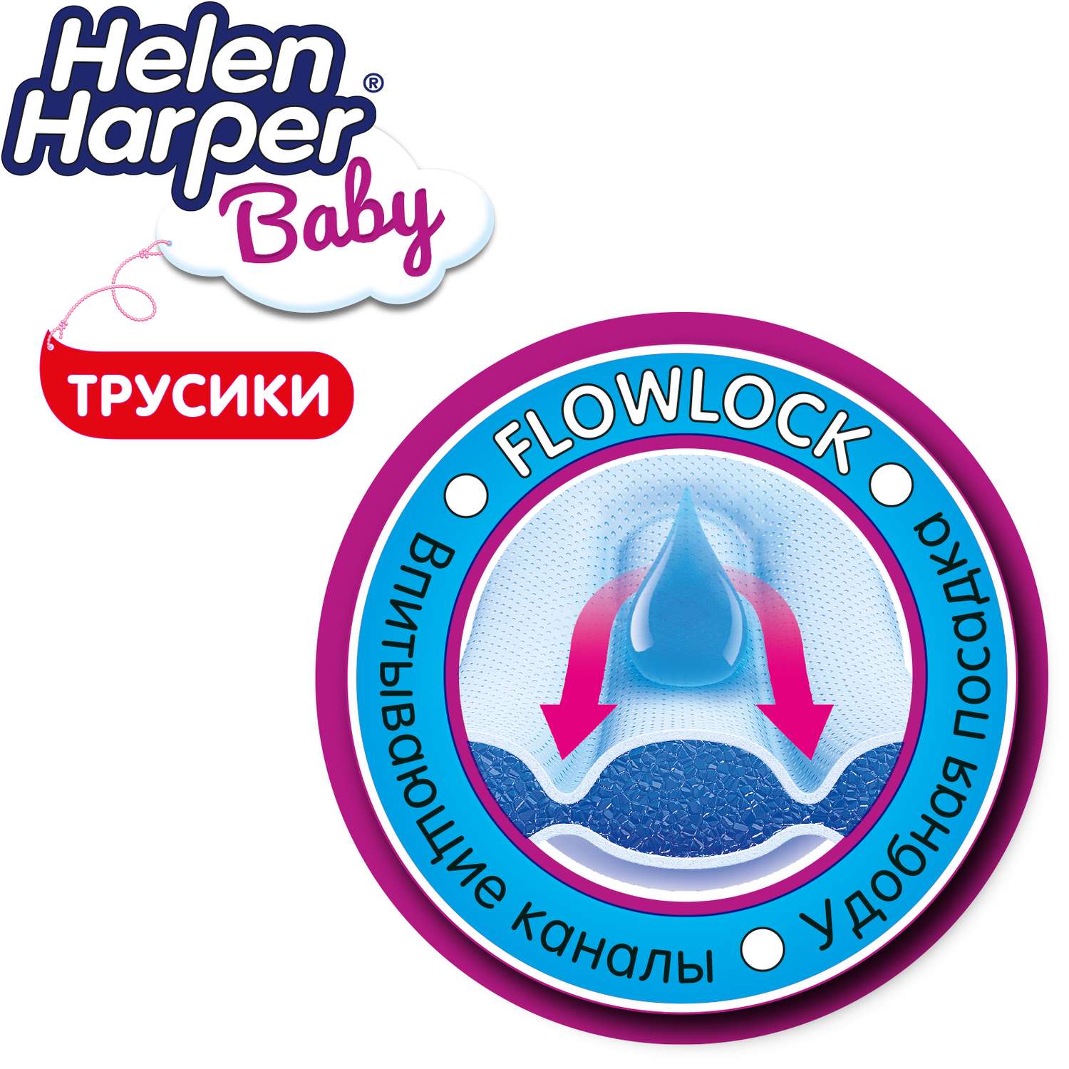 Трусики-подгузники детские Helen Harper Baby размер 6 XL 18+ кг 44 шт - фото 5