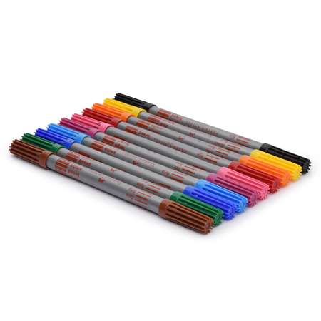 Фломастеры Faber Castell 2сторонние 10шт 151110