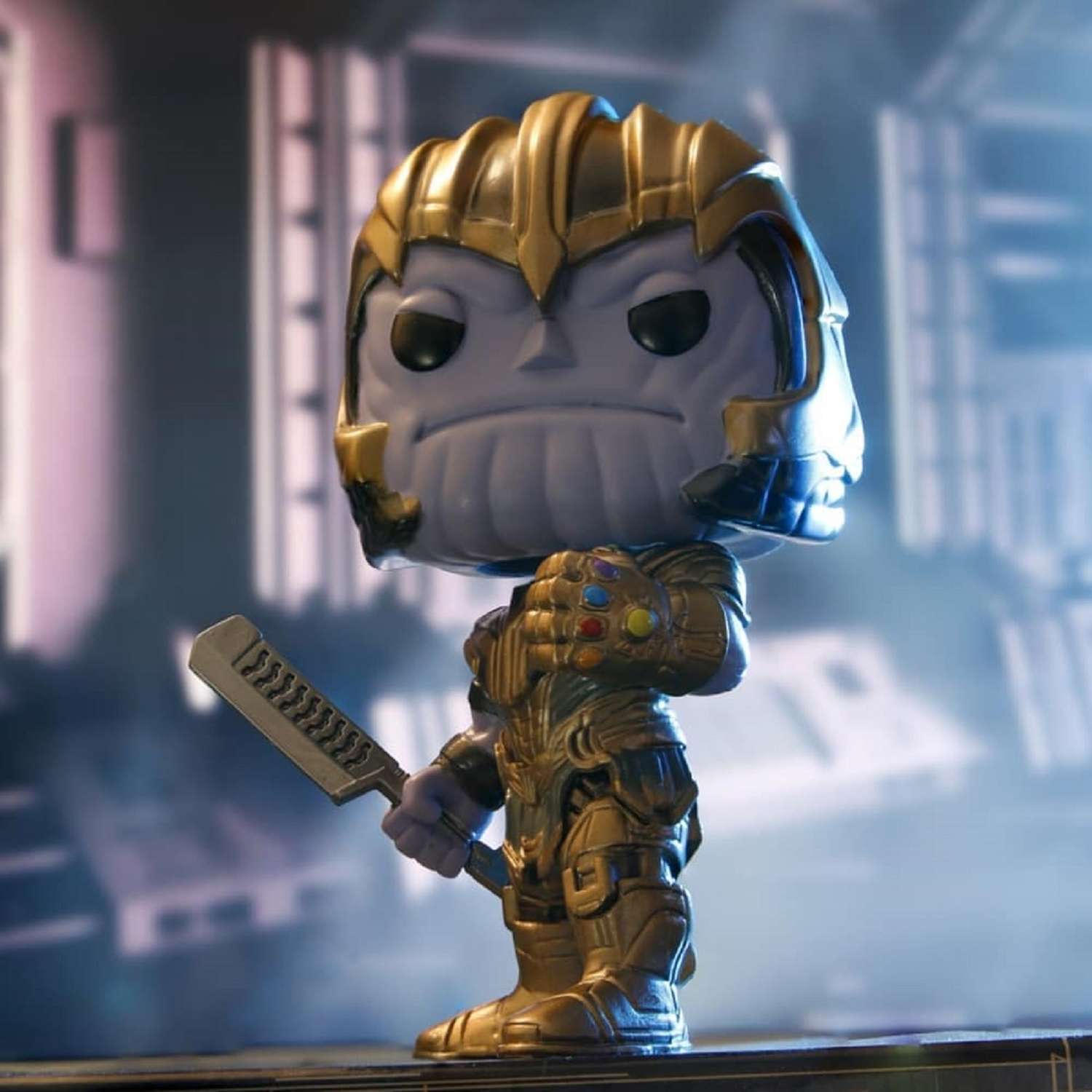 Фигурка Funko Pop Bobble Marvel Avengers endgame Thanos Fun1978 - фото 6