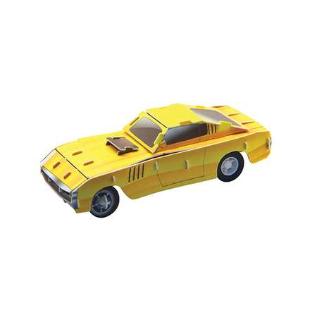 3D Пазл IQ 3D PUZZLE Желтый гоночный авто (инерц.)