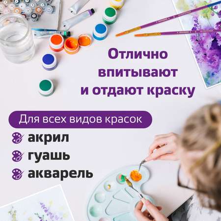 Кисти Юнландия набор 5шт