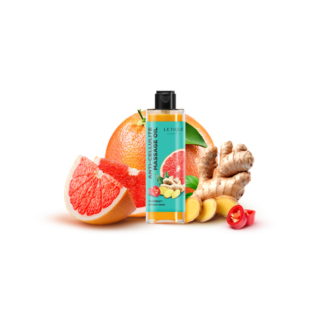Антицеллюлитное масло Letique Cosmetics грейпфрут-имбирь-чили