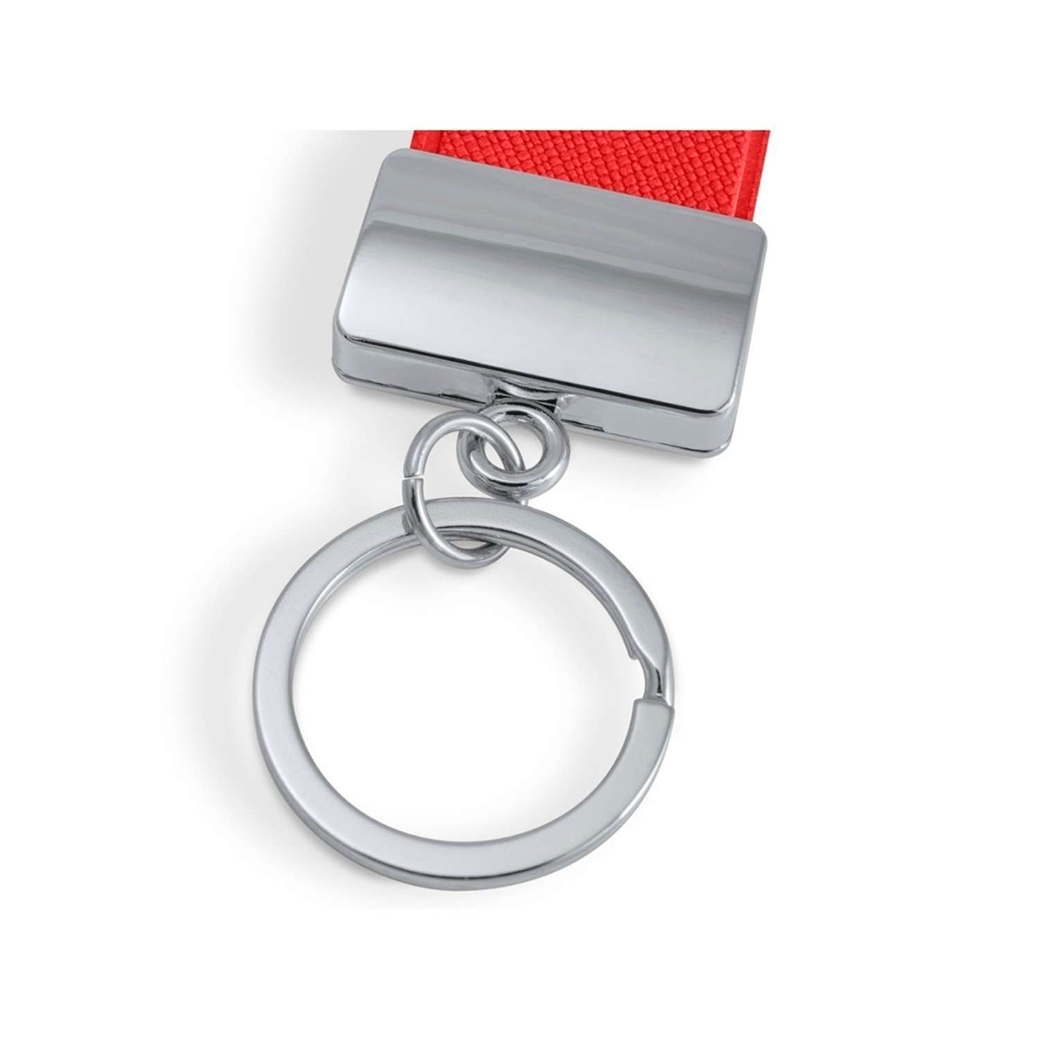 Брелок Flexpocket красного цвета для ключей или на сумку - фото 2
