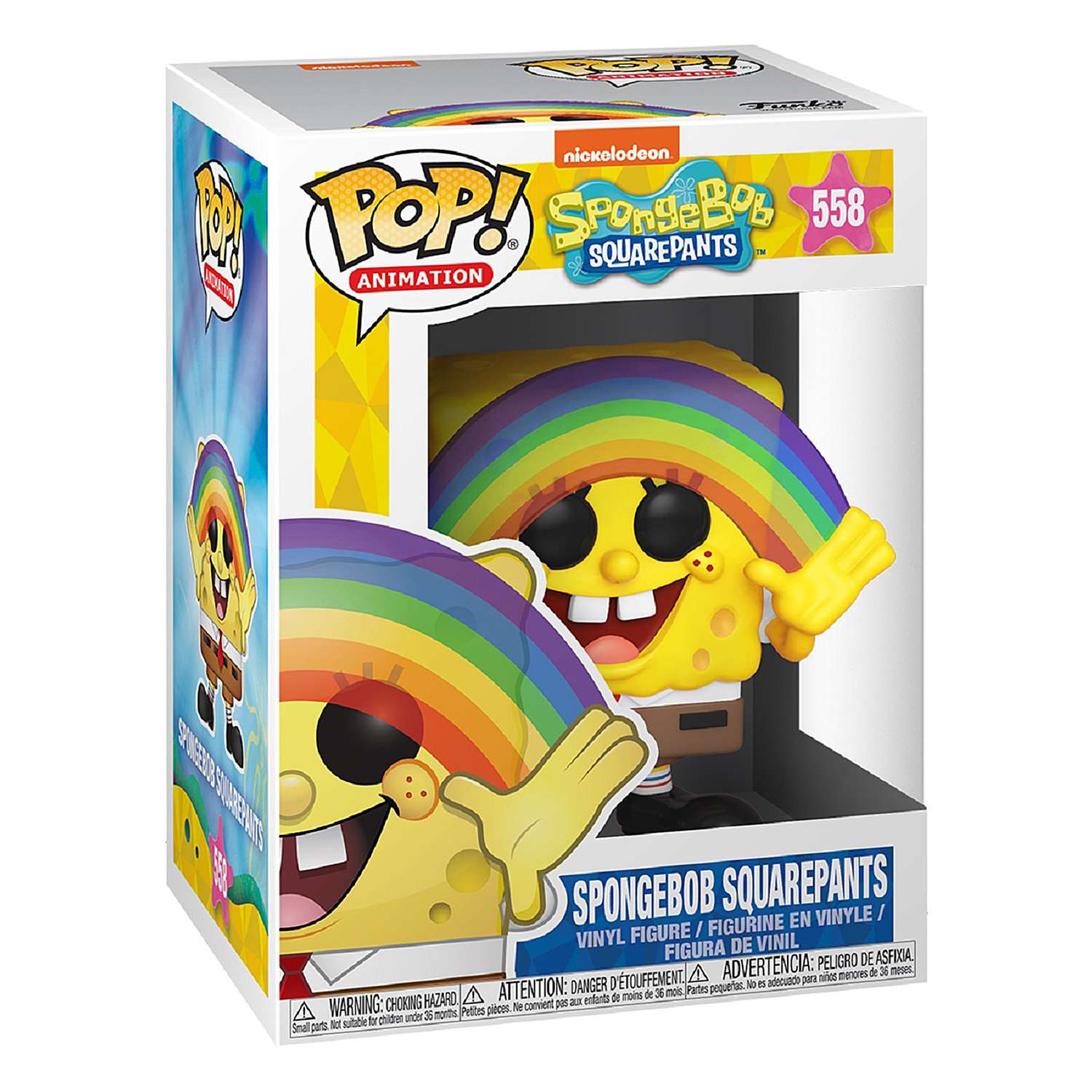 Игрушка Funko Pop Vinyl Spongebob rainbow Fun2302 - фото 2