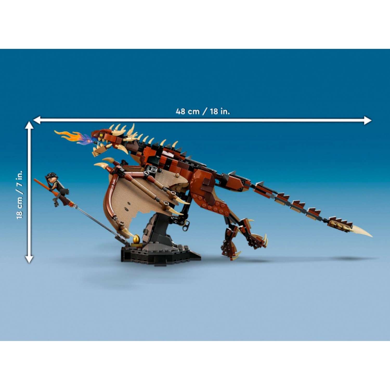 Конструктор LEGO Harry Potter Венгерская хвосторога 76406 - фото 8