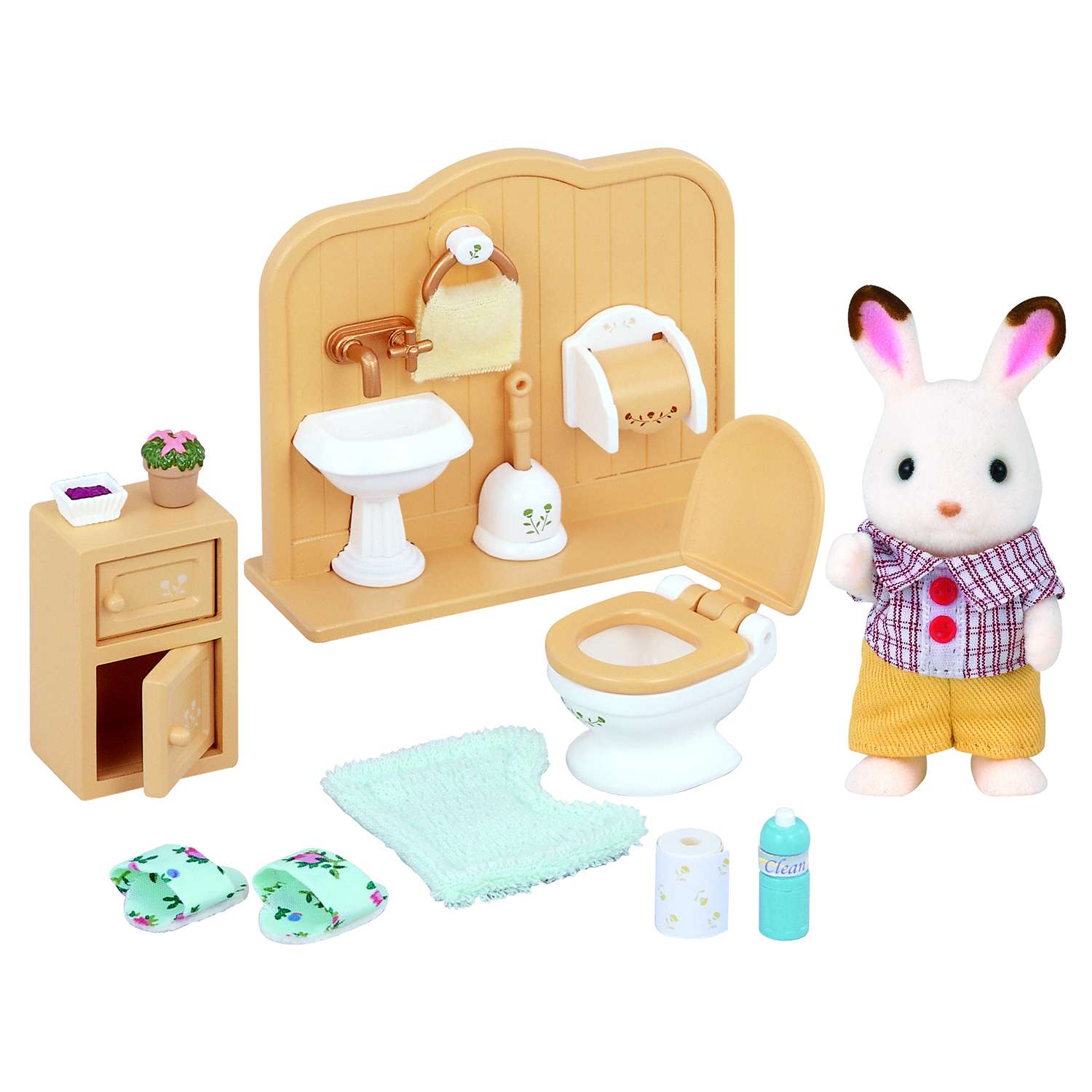 Набор Sylvanian Families Братик и туалетная комната 5015/2203 - фото 1