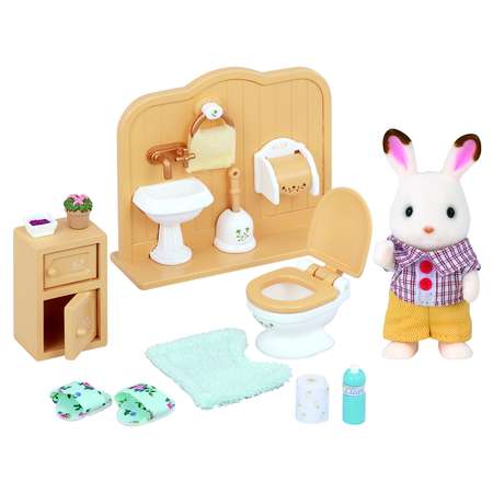 Игровой набор Sylvanian Families Братик и туалетная комната