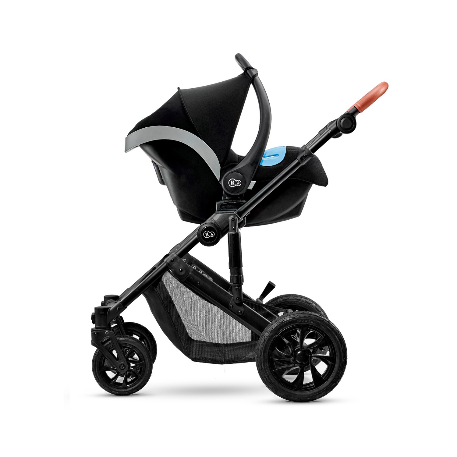 Коляска 2в1 Kinderkraft Prime 2020 Black - фото 9