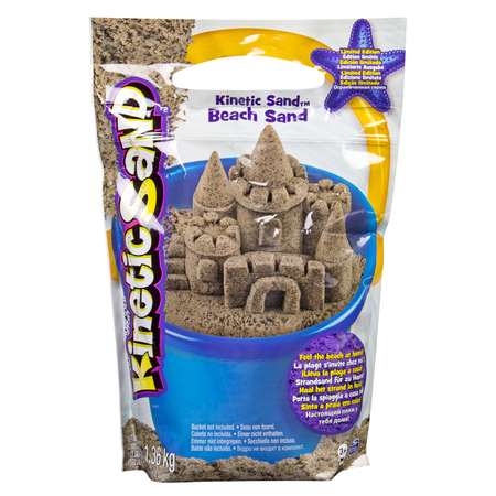 Песок кинетический Kinetic Sand Пляжный песок 1.36кг 6028363