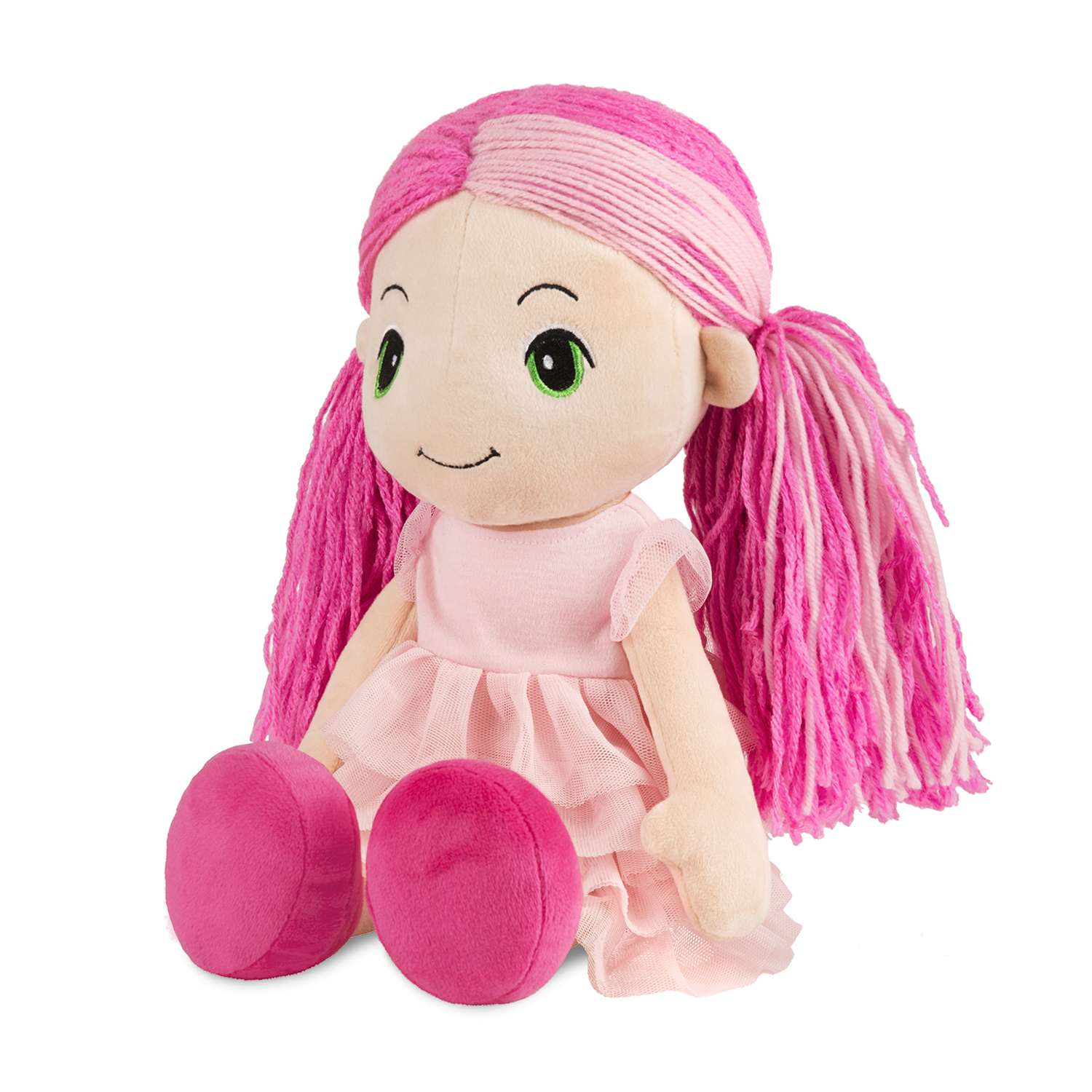 Кукла Maxitoys Стильняшка с розовой прядью MT-HH-R20192 - фото 1