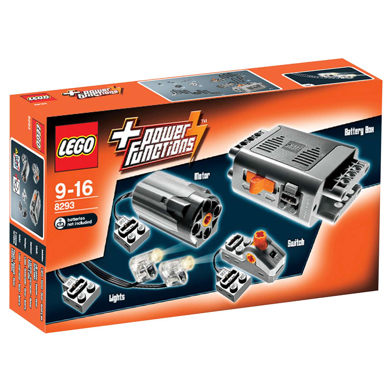 Конструктор LEGO Technic Набор с мотором Power Functions (8293) - фото 2