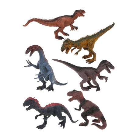 Фигурки животных Наша Игрушка динозавры набор 6 шт