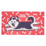 Полотенце из микрофибры Mad Wave Microfiber towel Husky M0761 02 2 05W красное 80х140 см