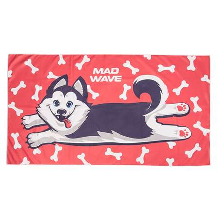 Полотенце из микрофибры Mad Wave Microfiber towel Husky M0761 02 2 05W красное 80х140 см