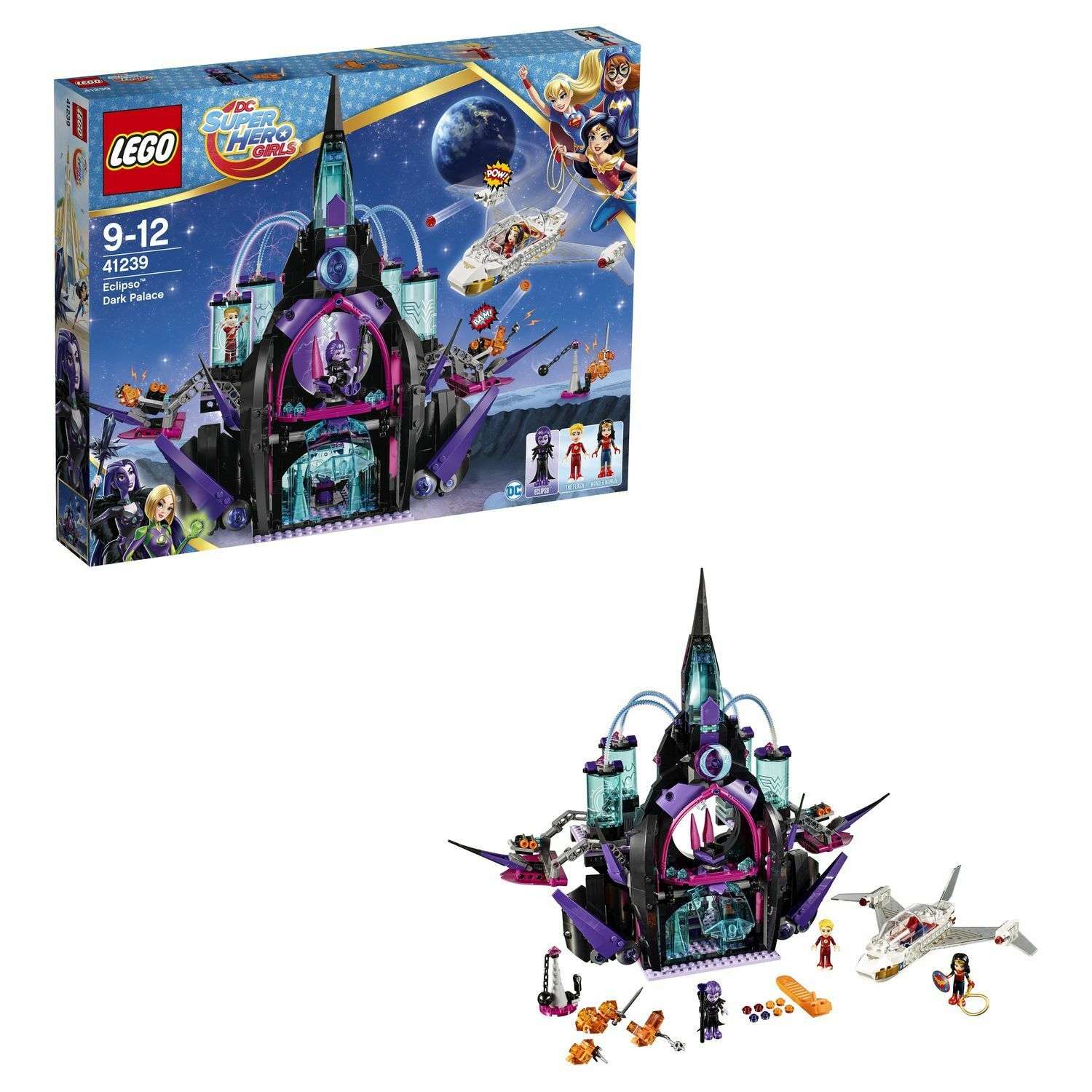 Конструктор LEGO DC Super Hero Girls Тёмный дворец Эклипсо (41239) - фото 1