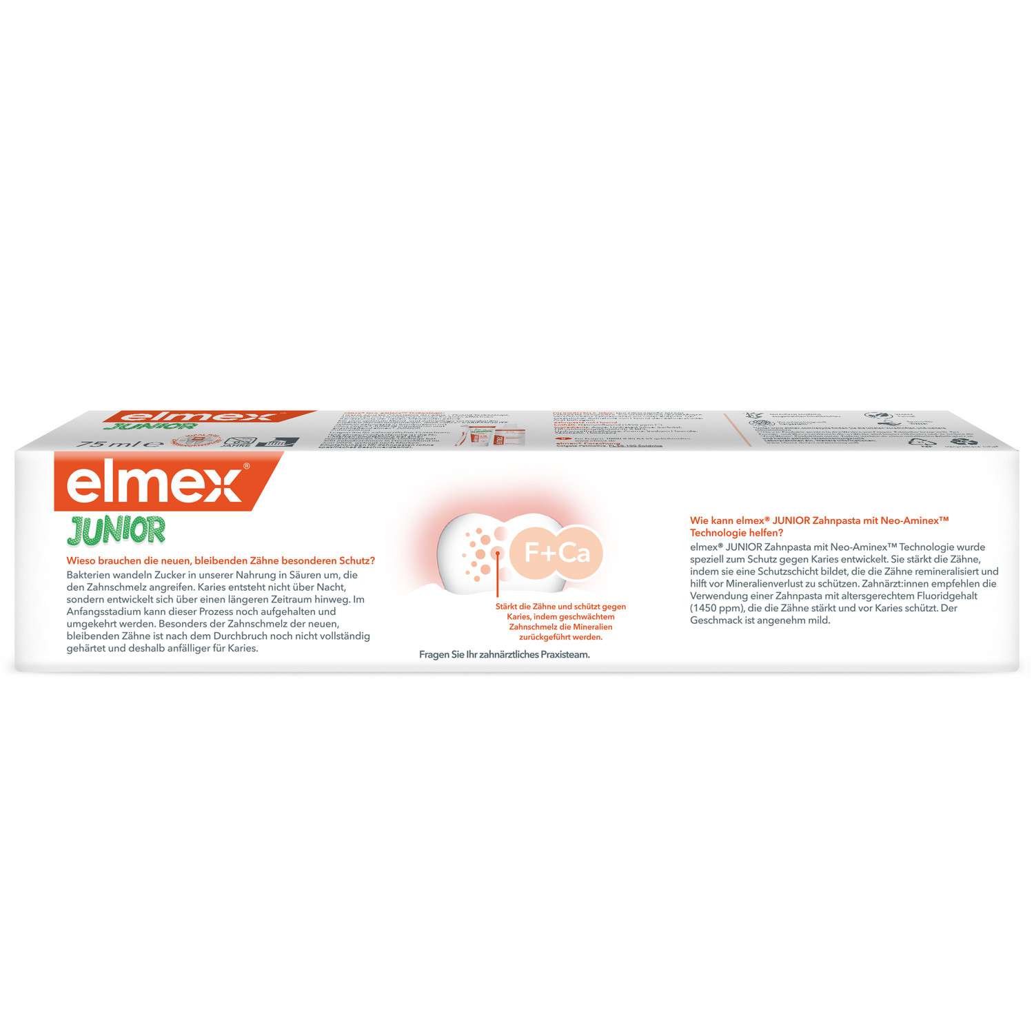 Зубная паста Colgate Elmex Junior c 6 до 12лет 75мл - фото 3