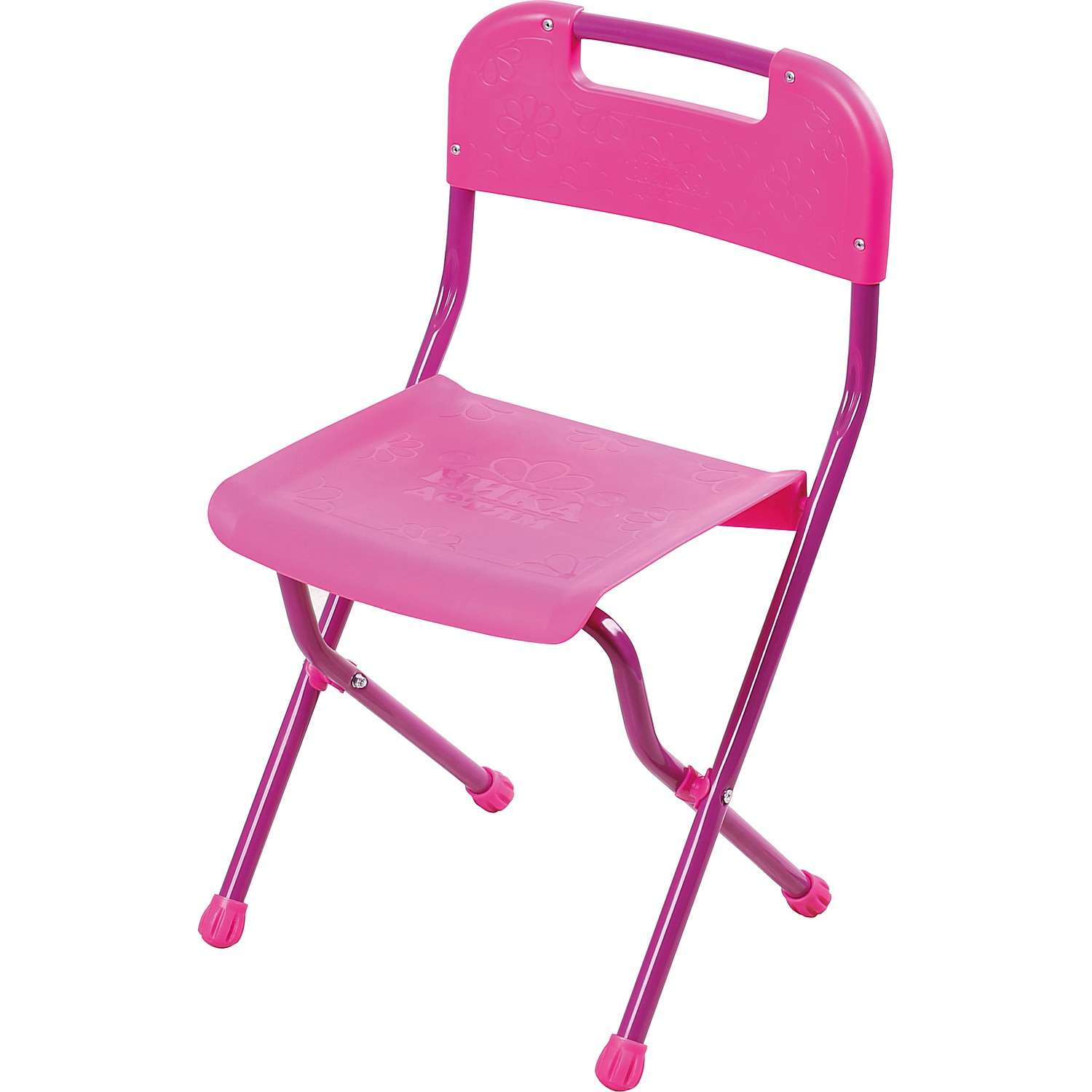 Детский стульчик InHome складной розовый - фото 2