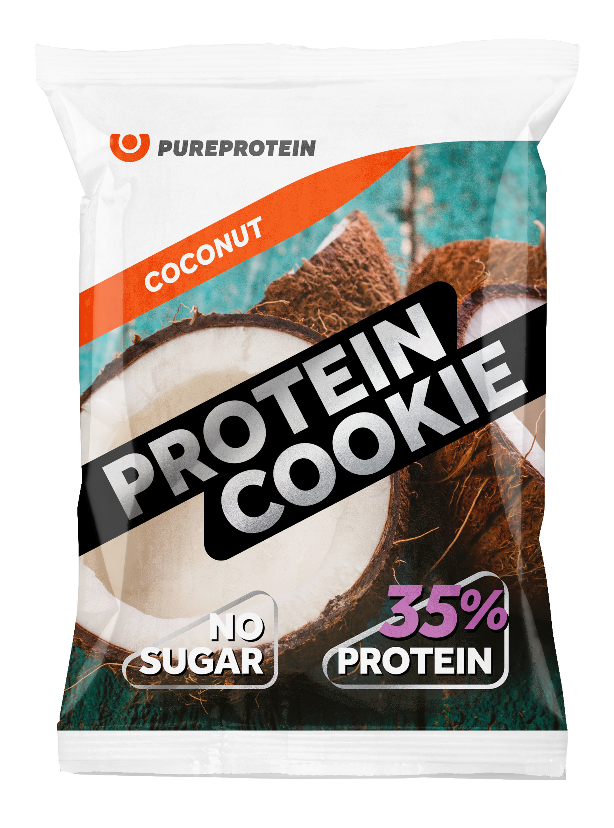 Печенье высокобелковое PUREPROTEIN Кокос 14шт х 40г - фото 2