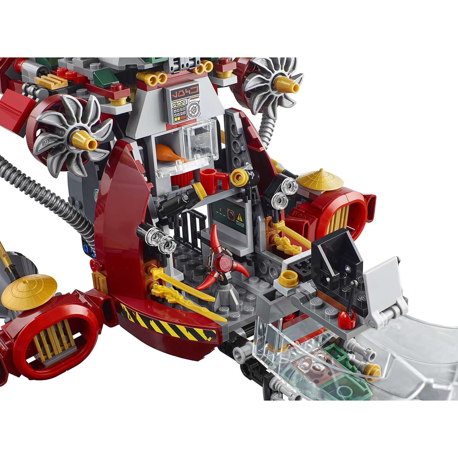 Конструктор LEGO Ninjago Корабль R.E.X Ронана (70735) - фото 8
