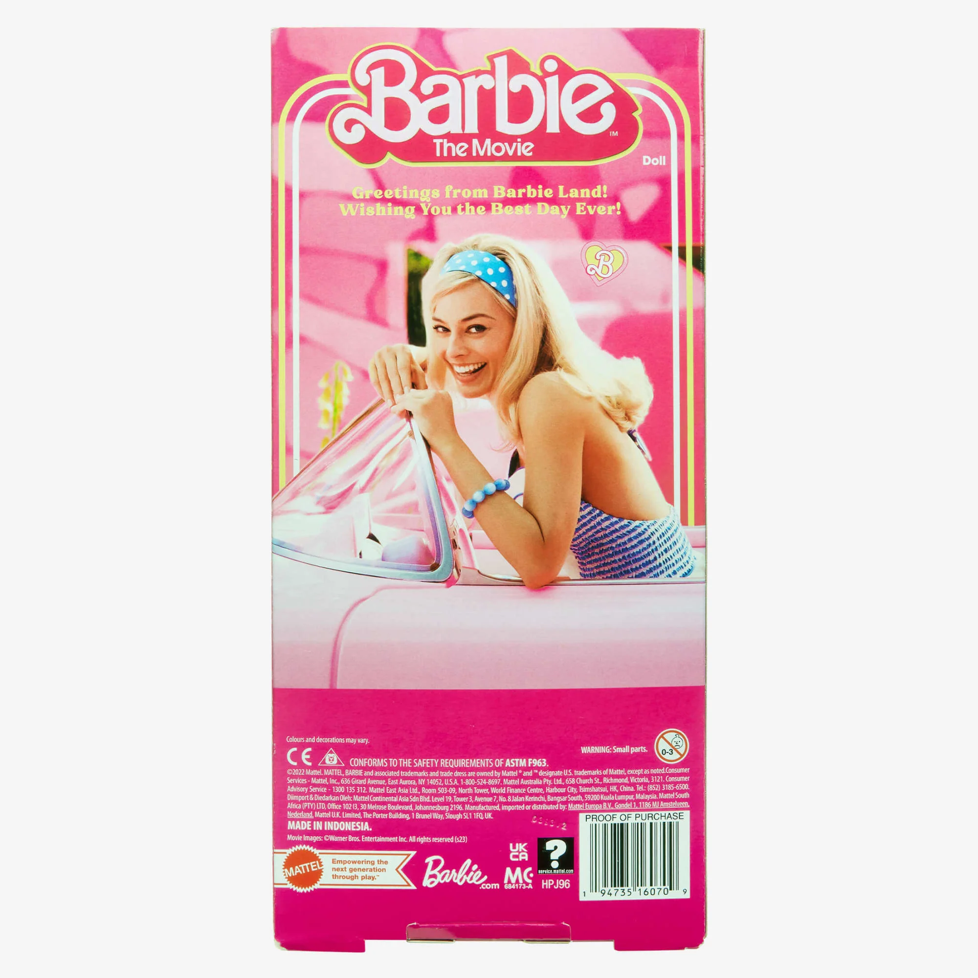 Кукла модельная Barbie The Movie HPJ96 - фото 11