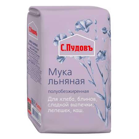 Мука С.Пудовъ Льняная 400 г