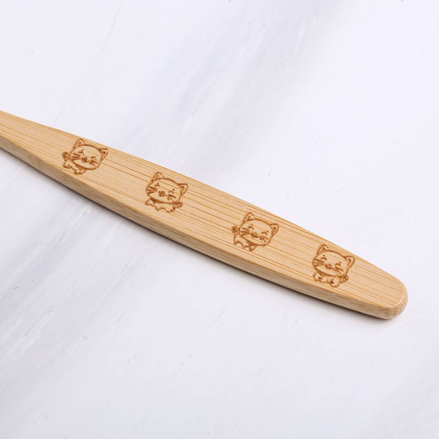 Зубная щётка Sima-Land бамбук «Котята» - фото 4